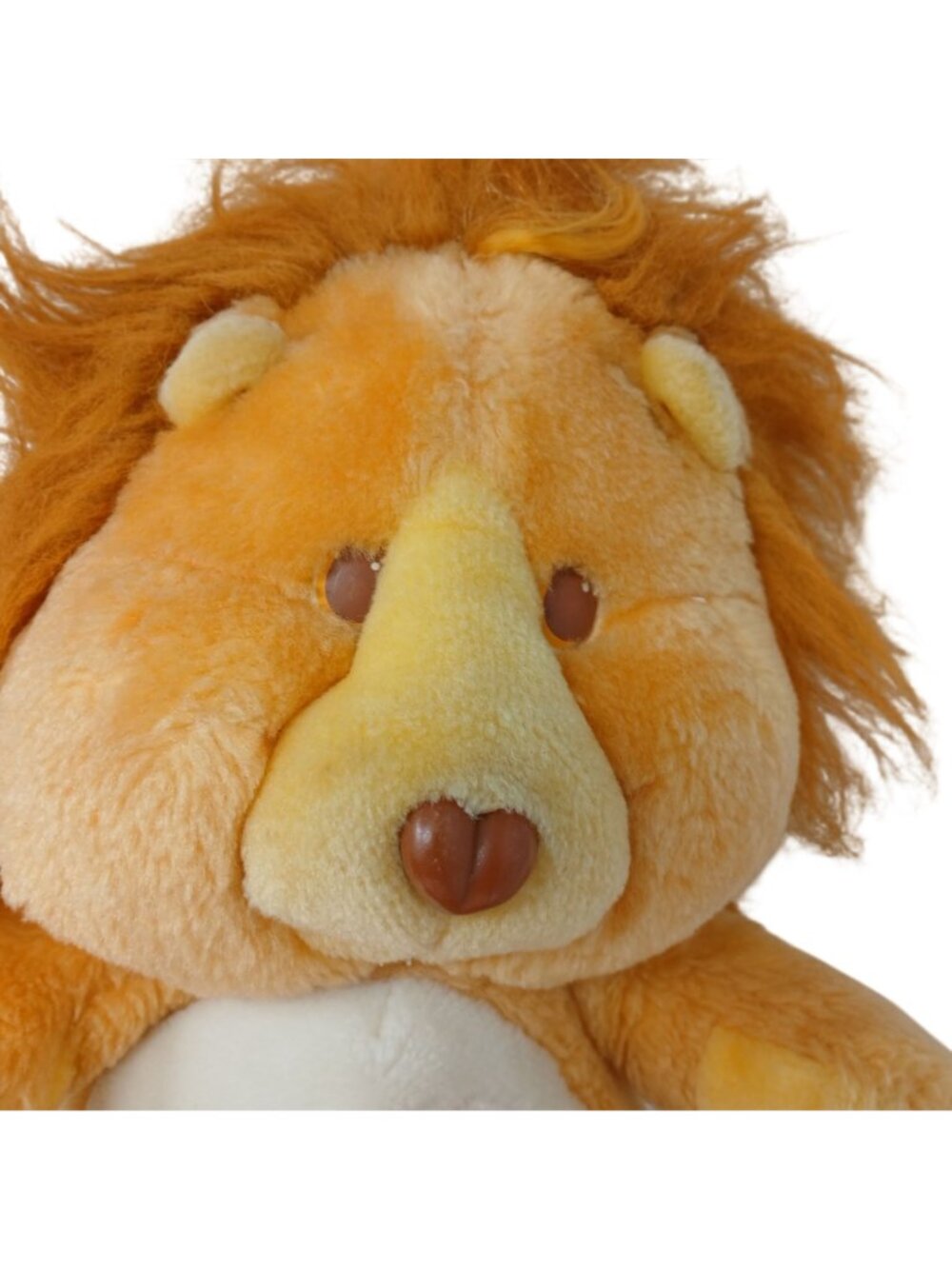 1984 VTG Care Bear Cousins Plush Brave Heart Lion King Crown Kenner #S1-C - Picture 13 of 13